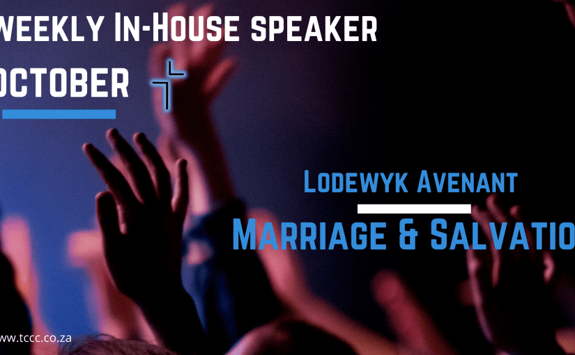Weekly In-House Speaker:           Marriage &&nbsp;Salvation